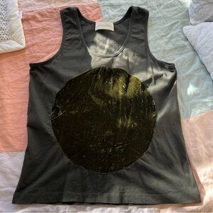 Correll Correll Velvet Circle Top